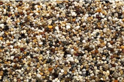 Kamenné koberce - Riečne kamienky